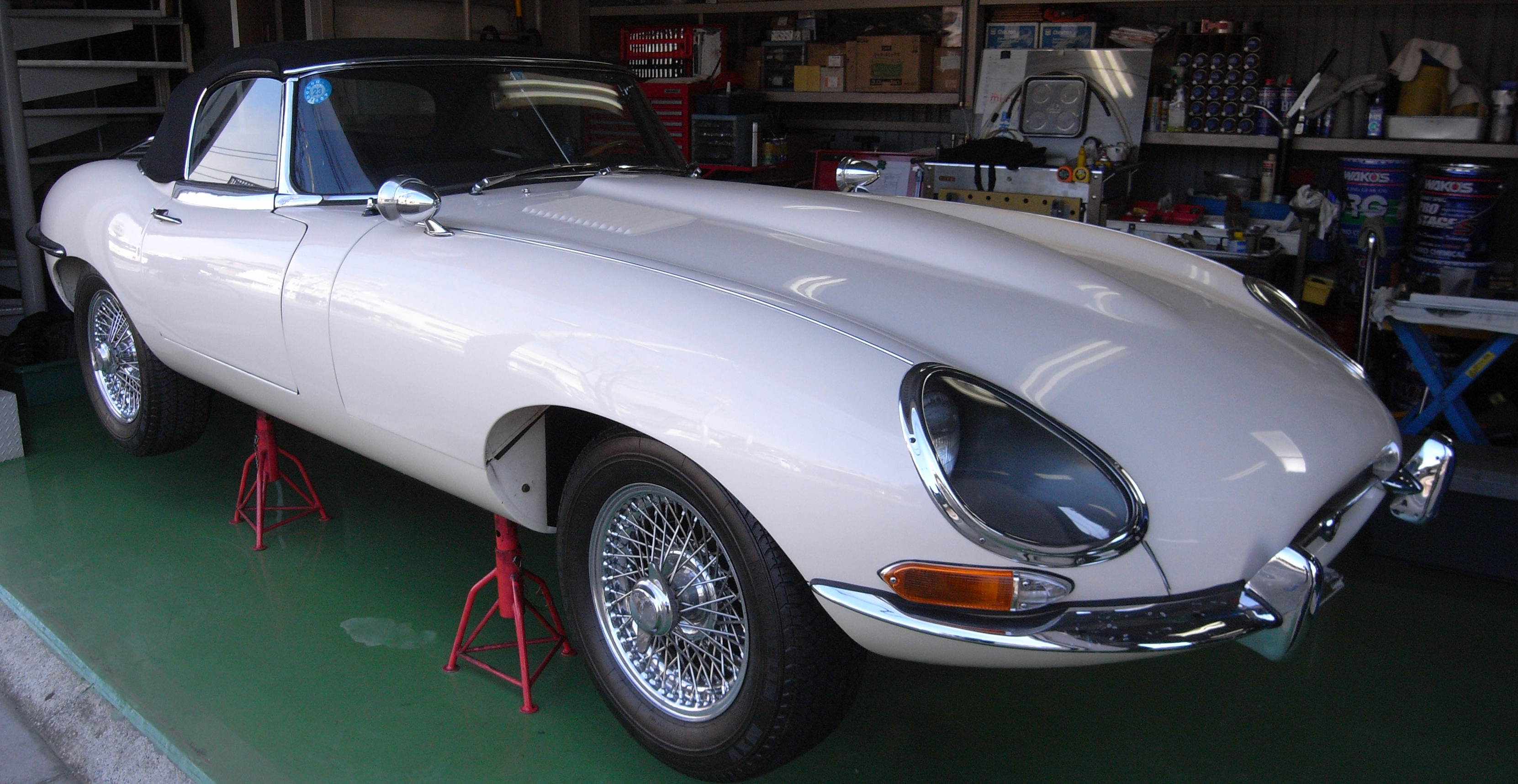 1966 Jaguar E-Type 4.2L ロードスター S-1 For Sale !!