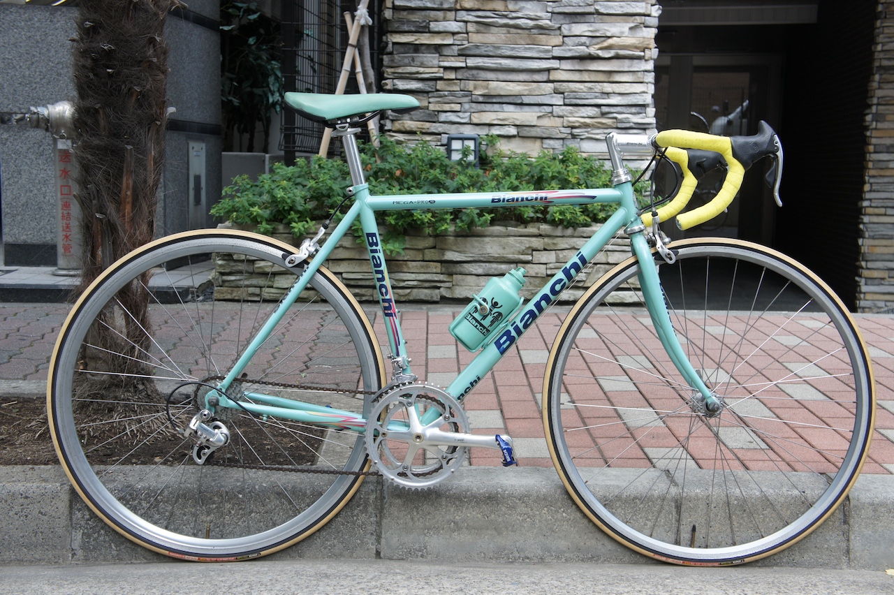 Bianchi MEGA-Pro st ビアンキ クロモリ 1998年